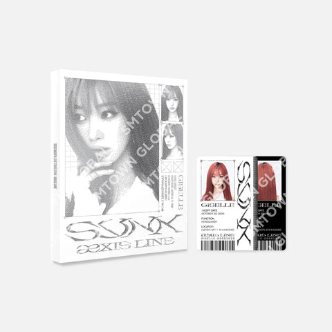 AESPA - POSTCARD BOOK SET - 2025 aespa LIVE TOUR - SYNK : aeXIS LINE - MD