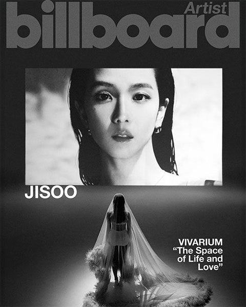 JISOO (of Blackpink)- Billboard Artist (A,B,C,D Version Choose)+Phost card
