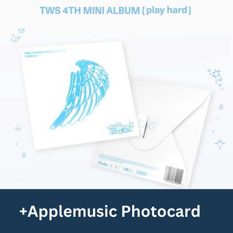 TWS - PLAY HARD (COMPACT Ver.)+Applemusic POB