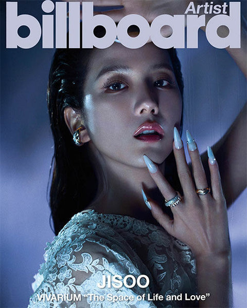 JISOO (of Blackpink)- Billboard Artist (A,B,C,D Version Choose)+Phost card