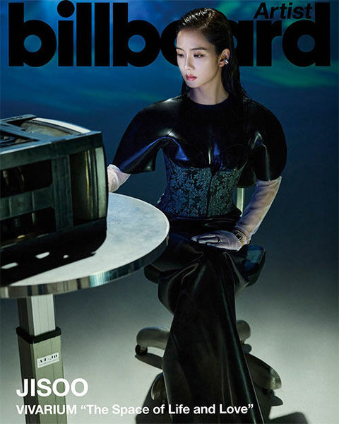 JISOO (of Blackpink)- Billboard Artist (A,B,C,D Version Choose)+Phost card