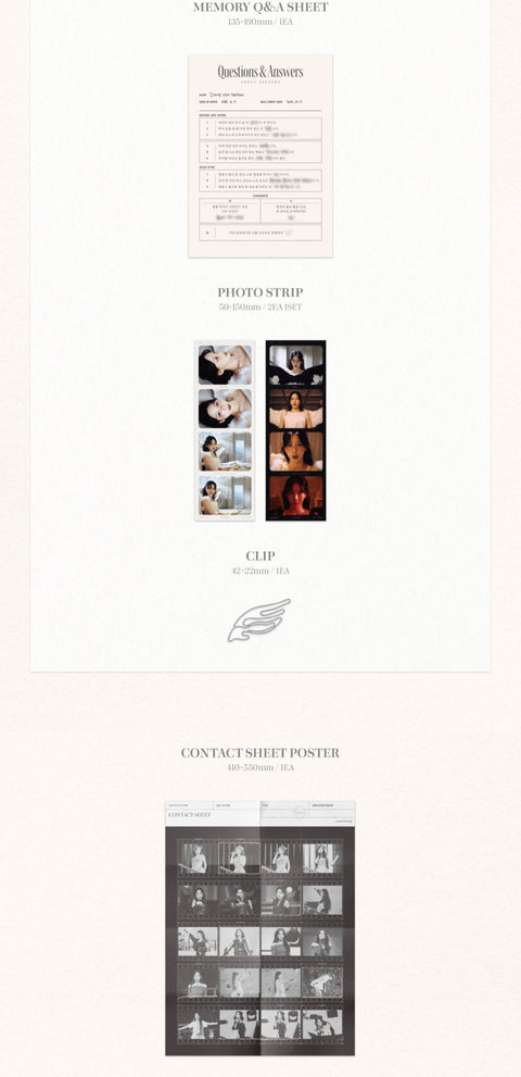 TAEYEON - CONCERT THE TENSE MEMORY BOX