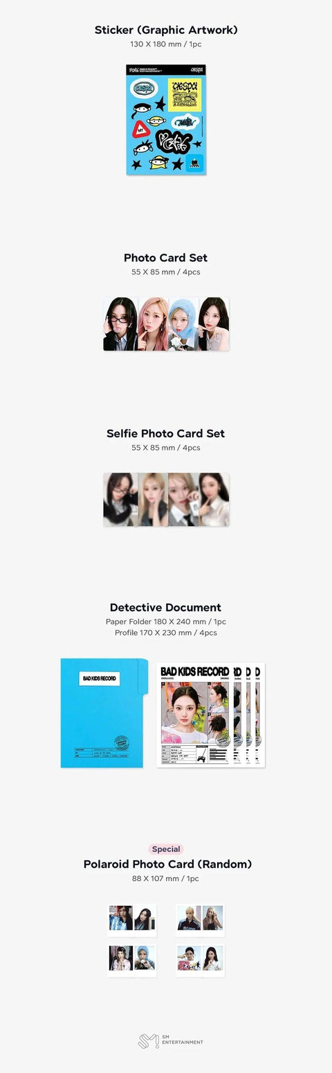 AESPA – 2025 SEASON'S GREETINGS+ Exclusive POB(Member Photocard set)