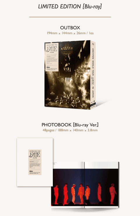 ENHYPEN - WORLD TOUR 'FATE' IN JAPAN (BLU-RAY/ DVD)