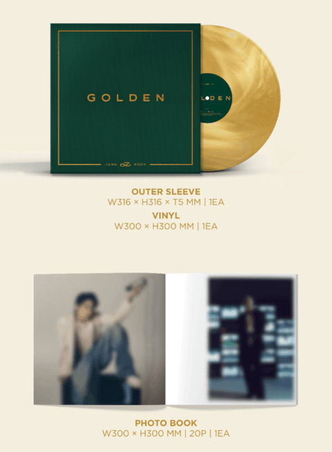 JUNGKOOK (BTS) - GOLDEN (LP)