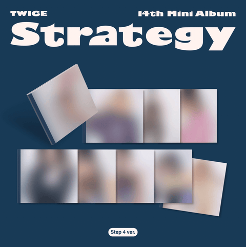TWICE - STRATEGY (STEP 4 VER.) SET + Apple Music POB Photocard Gift