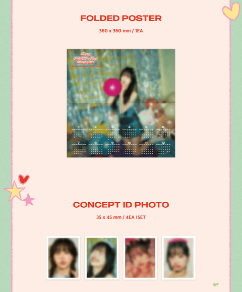 CHUU - 2025 SEASON'S GREETINGS (HAPPY CHUU'S DAY! CELEBRATE ME!)