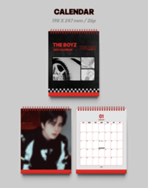THE BOYZ - 2025 SEASON'S GREETINGS (THE FAST)+POB Foto Set