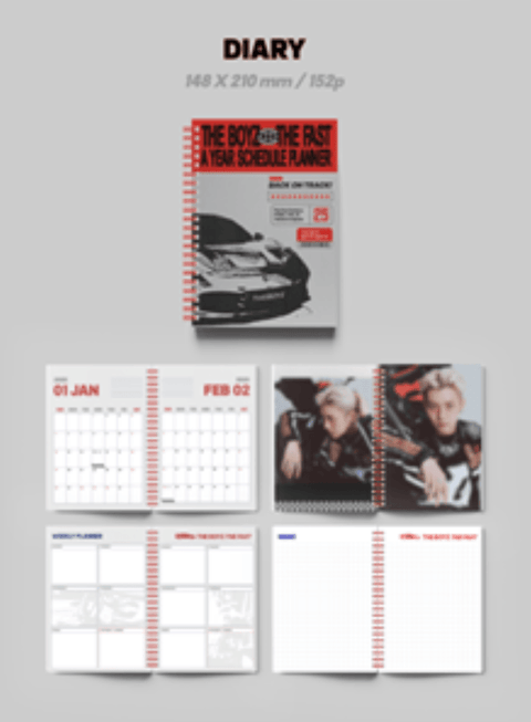 THE BOYZ - 2025 SEASON'S GREETINGS (THE FAST)+POB Foto Set