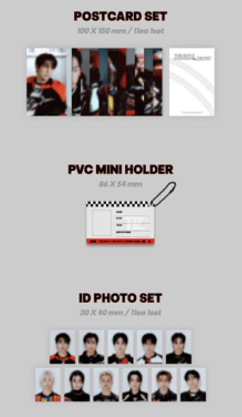 THE BOYZ - 2025 SEASON'S GREETINGS (THE FAST)+POB Foto Set