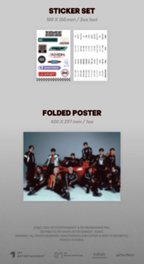 THE BOYZ - 2025 SEASON'S GREETINGS (THE FAST)+POB Foto Set