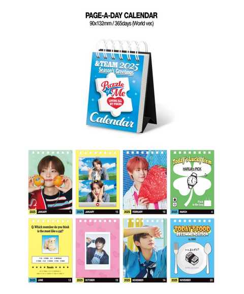 &TEAM - 2025 SEASON'S GREETINGS (PUZZLE OF ME)