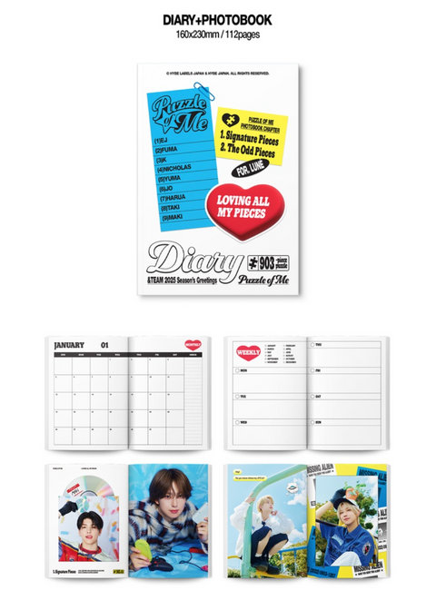&TEAM - 2025 SEASON'S GREETINGS (PUZZLE OF ME)