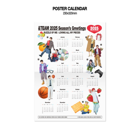 &TEAM - 2025 SEASON'S GREETINGS (PUZZLE OF ME)