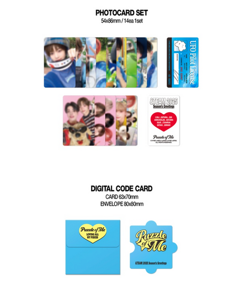 &TEAM - 2025 SEASON'S GREETINGS (PUZZLE OF ME)