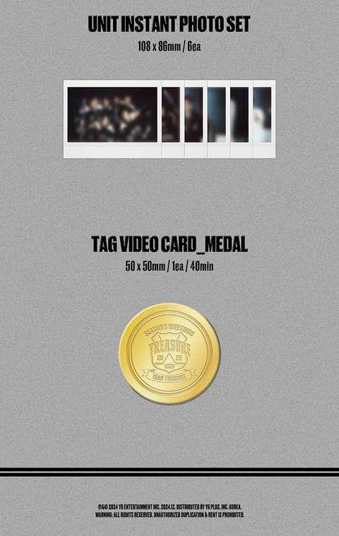 TREASURE - 2025 SEASON’S GREETINGS
