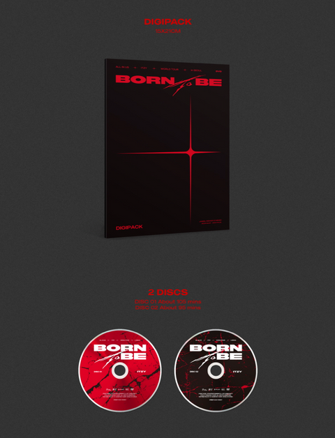ITZY - 2ND WORLD TOUR 'BORN TO BE' IN SEOUL (BLU-RAY/ DVD)