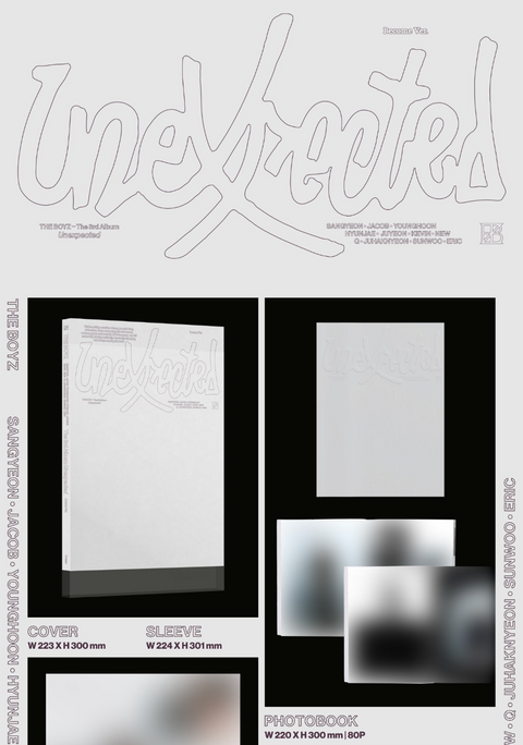 THE BOYZ - UNEXPECTED (PHOTOBOOK VER.)