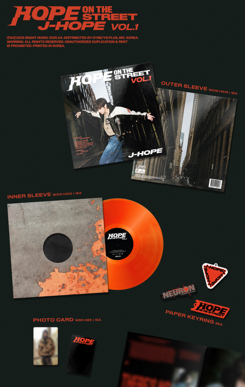 J-HOPE - HOPE ON THE STREET (LP VER.)