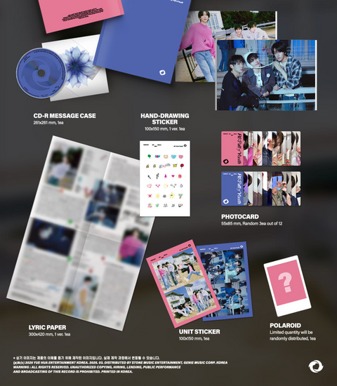 TEMPEST - RE: FULL OF YOUTH + Apple POB Photocard
