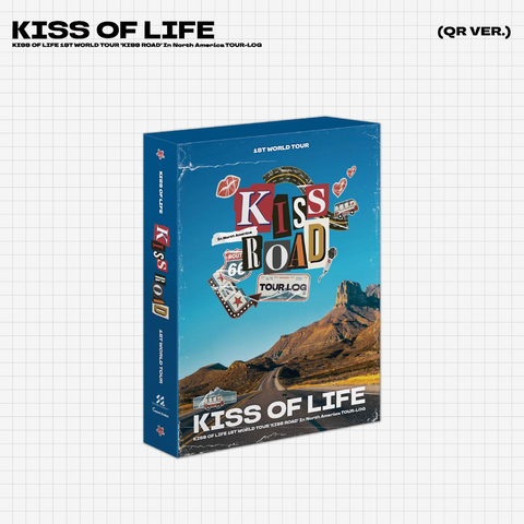 KISS OF LIFE - 1ST WORLD TOUR 'KISS ROAD' IN NORTH AMERICA TOUR-LOG (QR VER.)