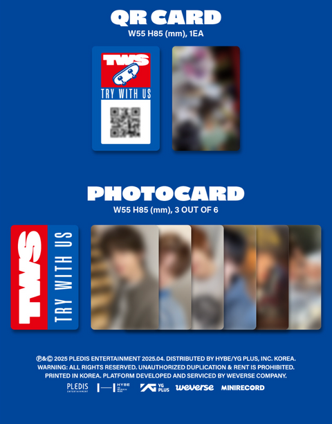 TWS - TRY WITH US (WEVERSE ALBUMS VER.)
