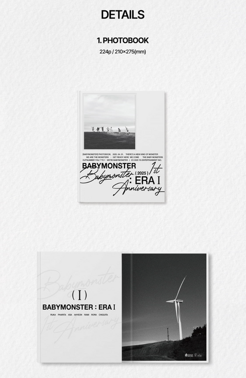 BABYMONSTER - PHOTOBOOK (2025 ERA I 1ST ANNIVERSARY)