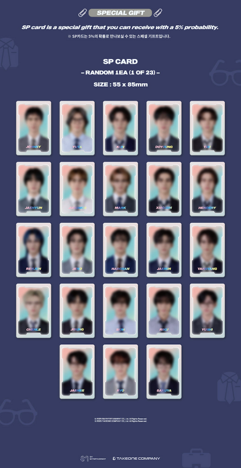 NCT ZONE - COUPON CARD (OFFICE WORKER VER.)