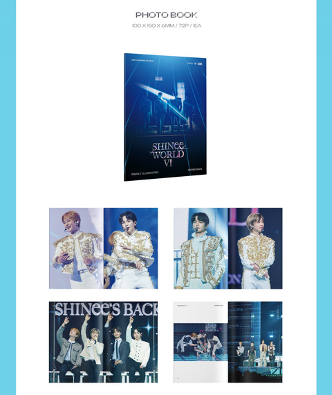 SHINEE - SHINEE WORLD VI : PERFECT ILLUMINATION SHINEE'S BACK (DVD & BLU-RAY)