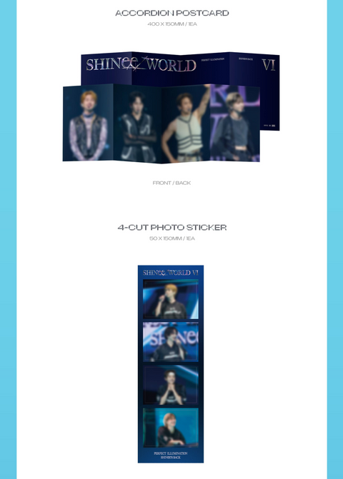 SHINEE - SHINEE WORLD VI : PERFECT ILLUMINATION SHINEE'S BACK (DVD & BLU-RAY)