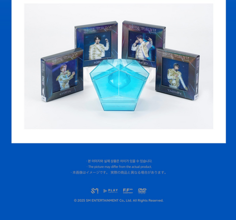 SHINEE - SHINEE WORLD VI : PERFECT ILLUMINATION SHINEE'S BACK (DVD & BLU-RAY)