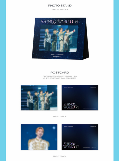SHINEE - SHINEE WORLD VI : PERFECT ILLUMINATION SHINEE'S BACK (DVD & BLU-RAY)