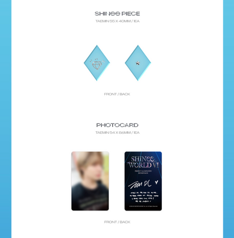 SHINEE - SHINEE WORLD VI : PERFECT ILLUMINATION SHINEE'S BACK (DVD & BLU-RAY)