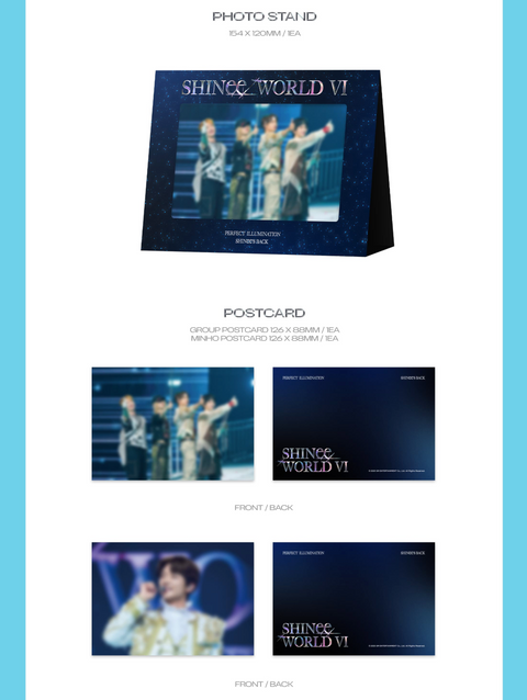 SHINEE - SHINEE WORLD VI : PERFECT ILLUMINATION SHINEE'S BACK (DVD & BLU-RAY)