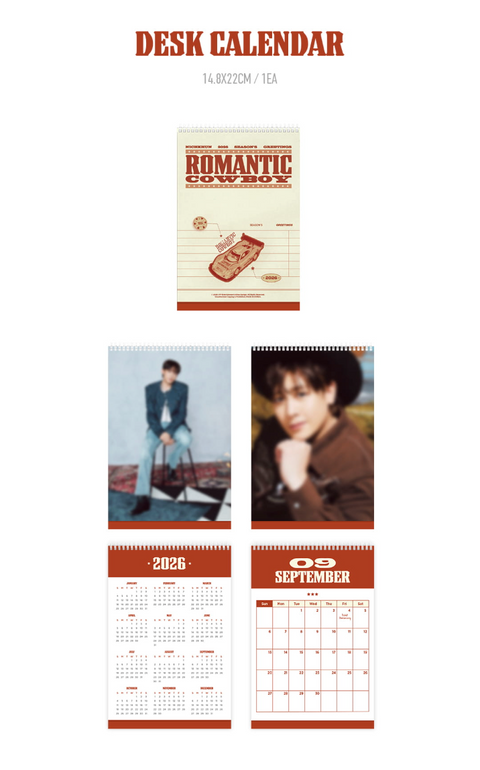 NICHKHUN (2PM) - 2026 SEASON'S GREETINGS (ROMANTIC COWBOY)