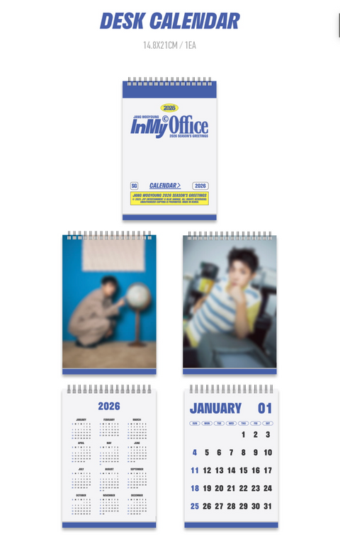 JANG WOOYOUNG (2PM) - 2026 SEASON'S GREETINGS (IN MY OFFICE)