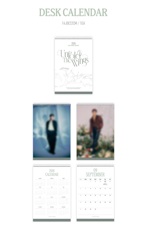 JUN.K (2PM) - 2026 SEASON'S GREETINGS (UNFOLD THE WINGS)