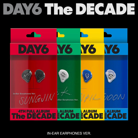 DAY6 - THE DECADE (IN-EAR EARPHONES VER.)