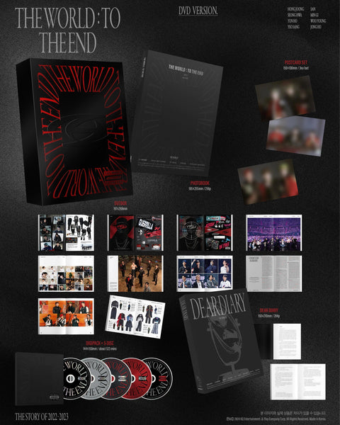 ATEEZ - THE WORLD : TO THE END DVD