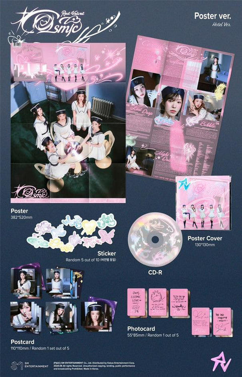 RED VELVET - COSMIC (MINI ALBUM) POSTER VER. - Kpopfuture