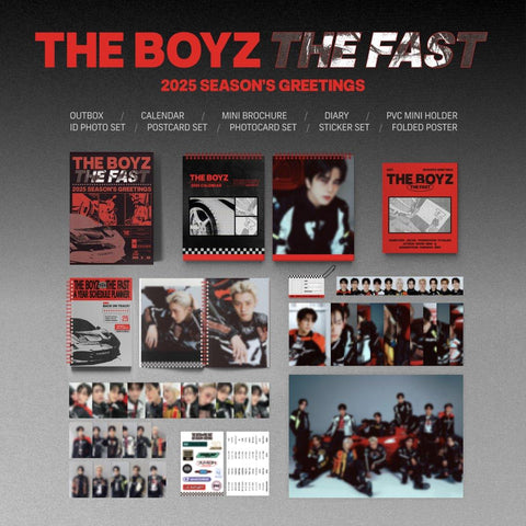 THE BOYZ - 2025 SEASON'S GREETINGS (THE FAST)+POB Foto Set