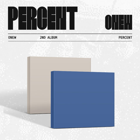 ONEW (SHINEE) - PERCENT (DIGIPACK VER.)