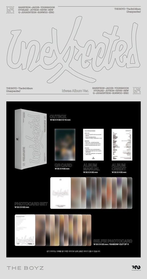 THE BOYZ - UNEXPECTED (KIWEE ALBUM VER.)