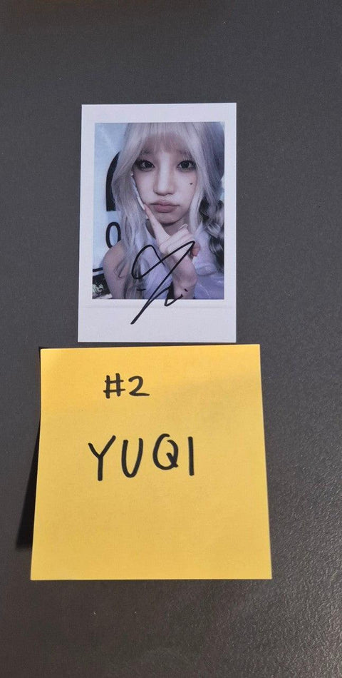 (g) I-DLE "I SWAY" - Apple Music Lucky Draw Event Photocard