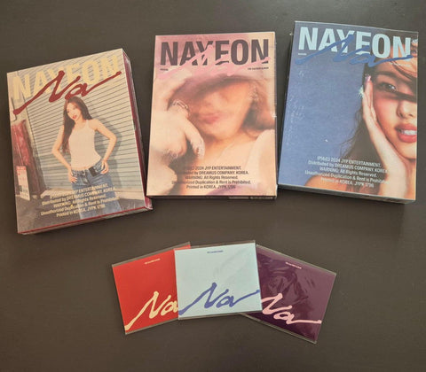 NAYEON (TWICE) - NA (THE 2ND MINI ALBUM) + Apple Music Photocard +Bonus - Kpopfuture