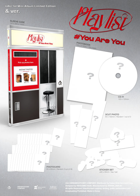 UAU (DREAMCATCHER) - PLAYLIST #YOU ARE YOU (LIMITED EDITION)
