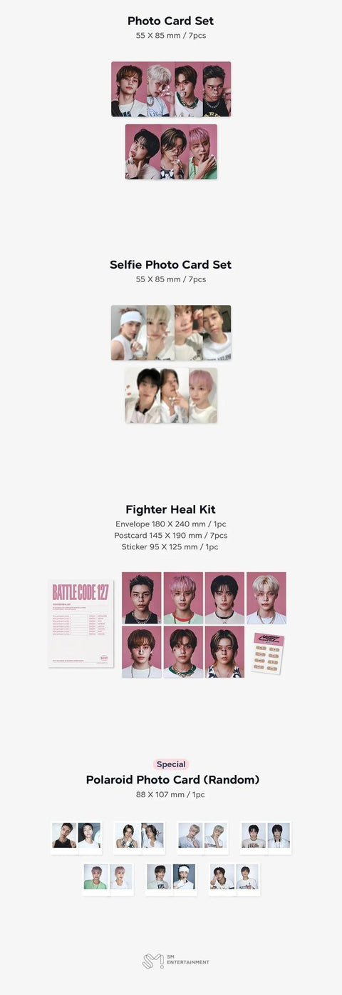 NCT 127 – 2025 SEASON'S GREETINGS+ Exclusive POB(Member Photocard set)