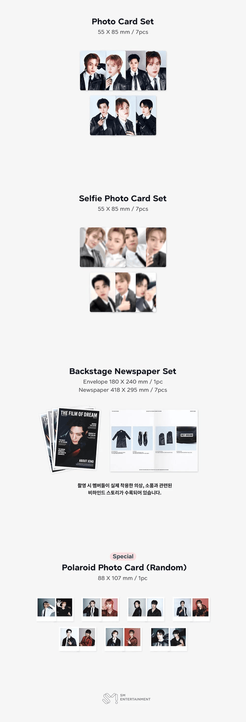 NCT DREAM – 2025 SEASON'S GREETINGS+ Exclusive POB(Member Photocard set)