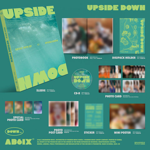 AB6IX - UPSIDE DOWN (PHOTOBOOK VER.)+ Applemusic POB