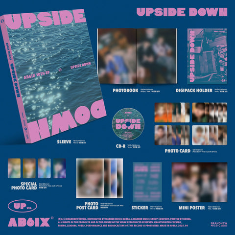 AB6IX - UPSIDE DOWN (PHOTOBOOK VER.)+ Applemusic POB